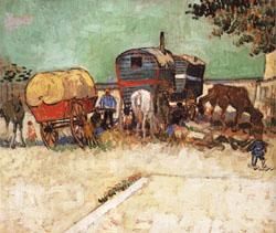 Vincent Van Gogh The Caravans China oil painting art